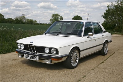 Lot 2 - 1977 BMW 528a four-door saloon