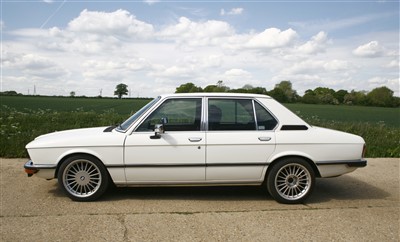 Lot 2 - 1977 BMW 528a four-door saloon