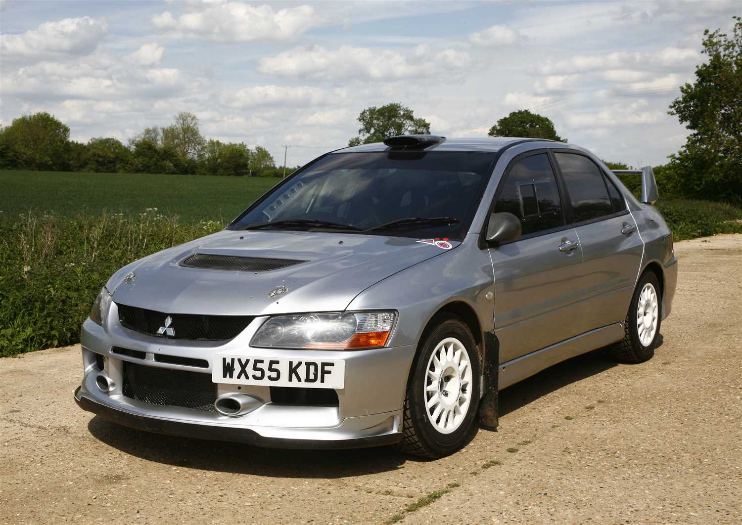 Lot 7 - 2005 Mitsubishi Evo IX Group N rally car