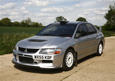Lot 7 - 2005 Mitsubishi Evo IX Group N rally car