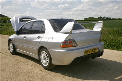 Lot 7 - 2005 Mitsubishi Evo IX Group N rally car