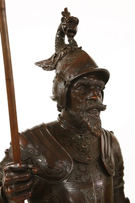 Lot 679 - A well carved Continental walnut figure