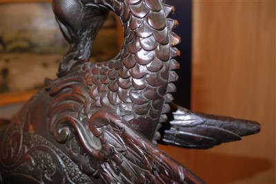 Lot 679 - A well carved Continental walnut figure