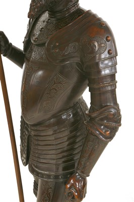 Lot 679 - A well carved Continental walnut figure