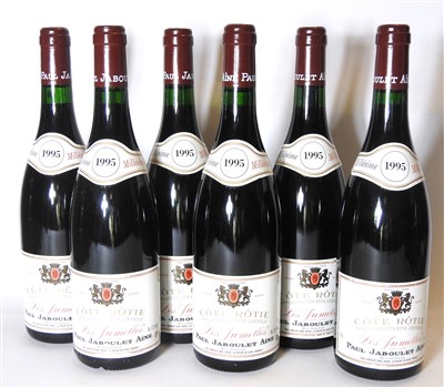 Lot 162 - Côte-Rôtie, Les Jumelles, Paul Jaboulet, 1995, six bottles