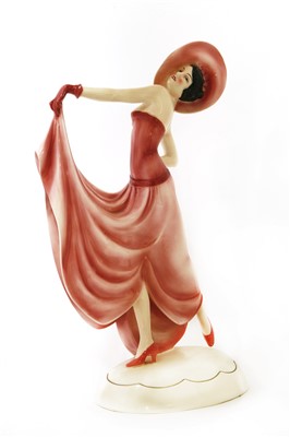 Lot 214 - A Katzhütte figure of a lady