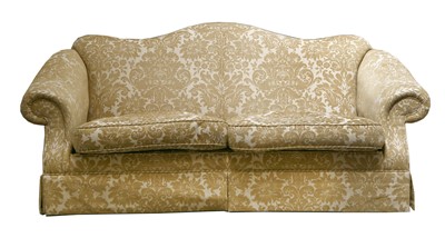 Lot 343 - A modern three-seater settee