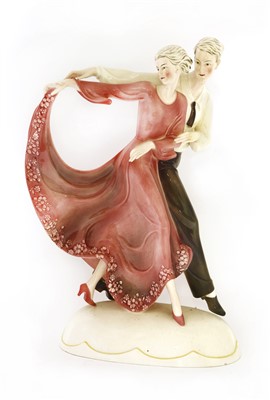 Lot 261 - A Katzhütte dancing couple