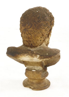 Lot 374 - A Roman marble portrait bust of Sophocles