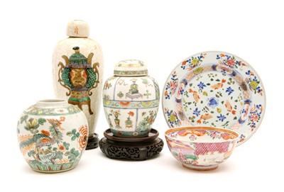 Lot 184 - Chinese porcelain wares