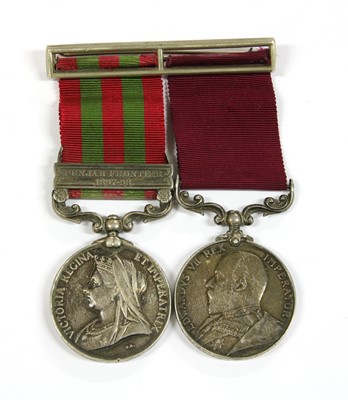 Lot 68 - A Victorian India 1895 medal