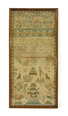 Lot 353 - A William IV needlework sampler