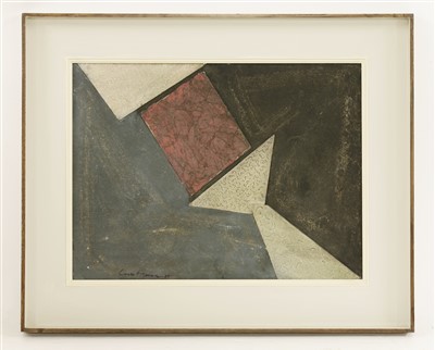 Lot 419 - Lucio Munoz (Spanish, 1929-1998)