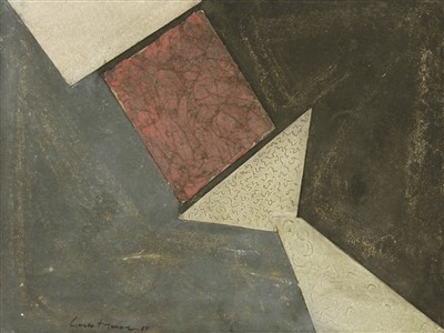 Lot 419 - Lucio Munoz (Spanish, 1929-1998)