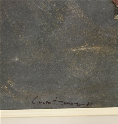 Lot 419 - Lucio Munoz (Spanish, 1929-1998)
