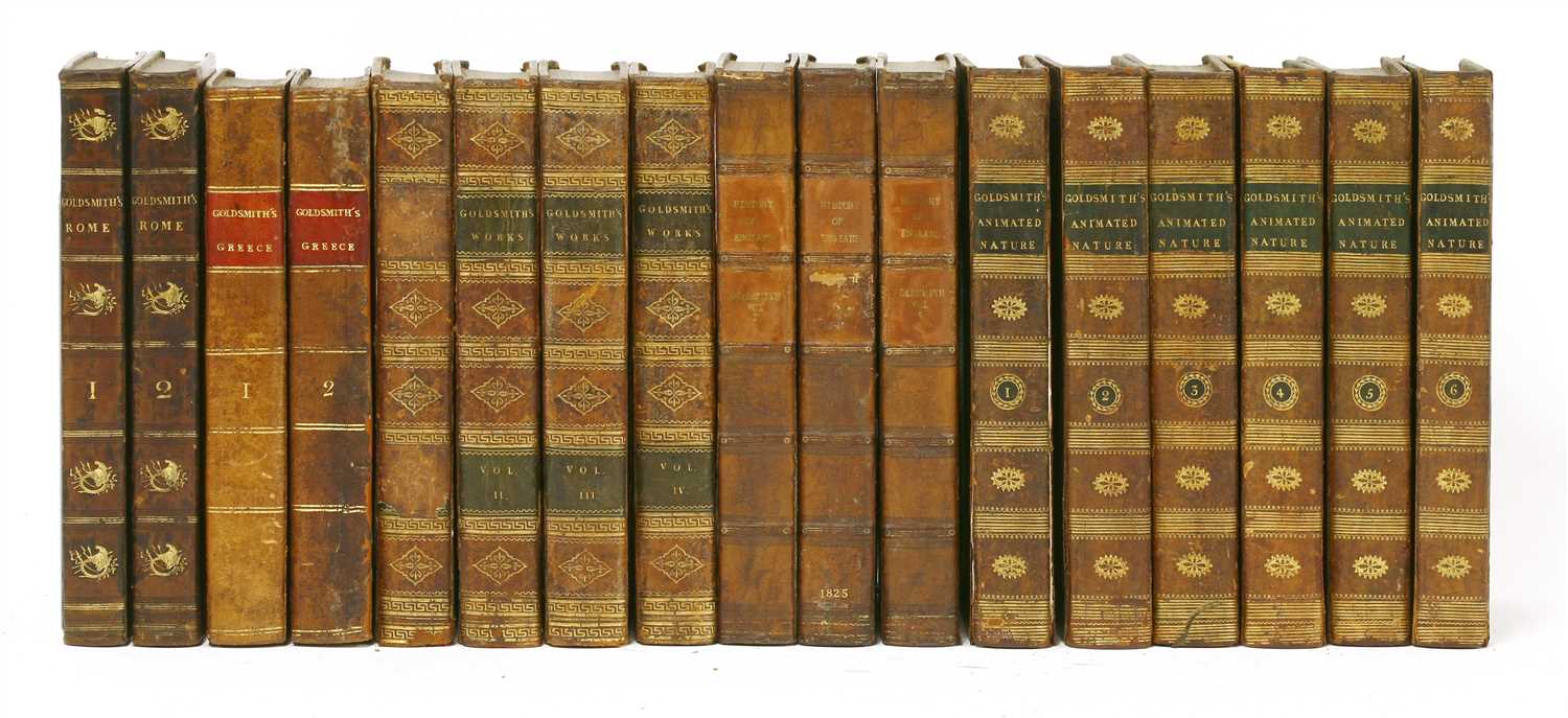 Lot 90 - Goldsmith, Oliver: 1- History of the earth, and animated nature
