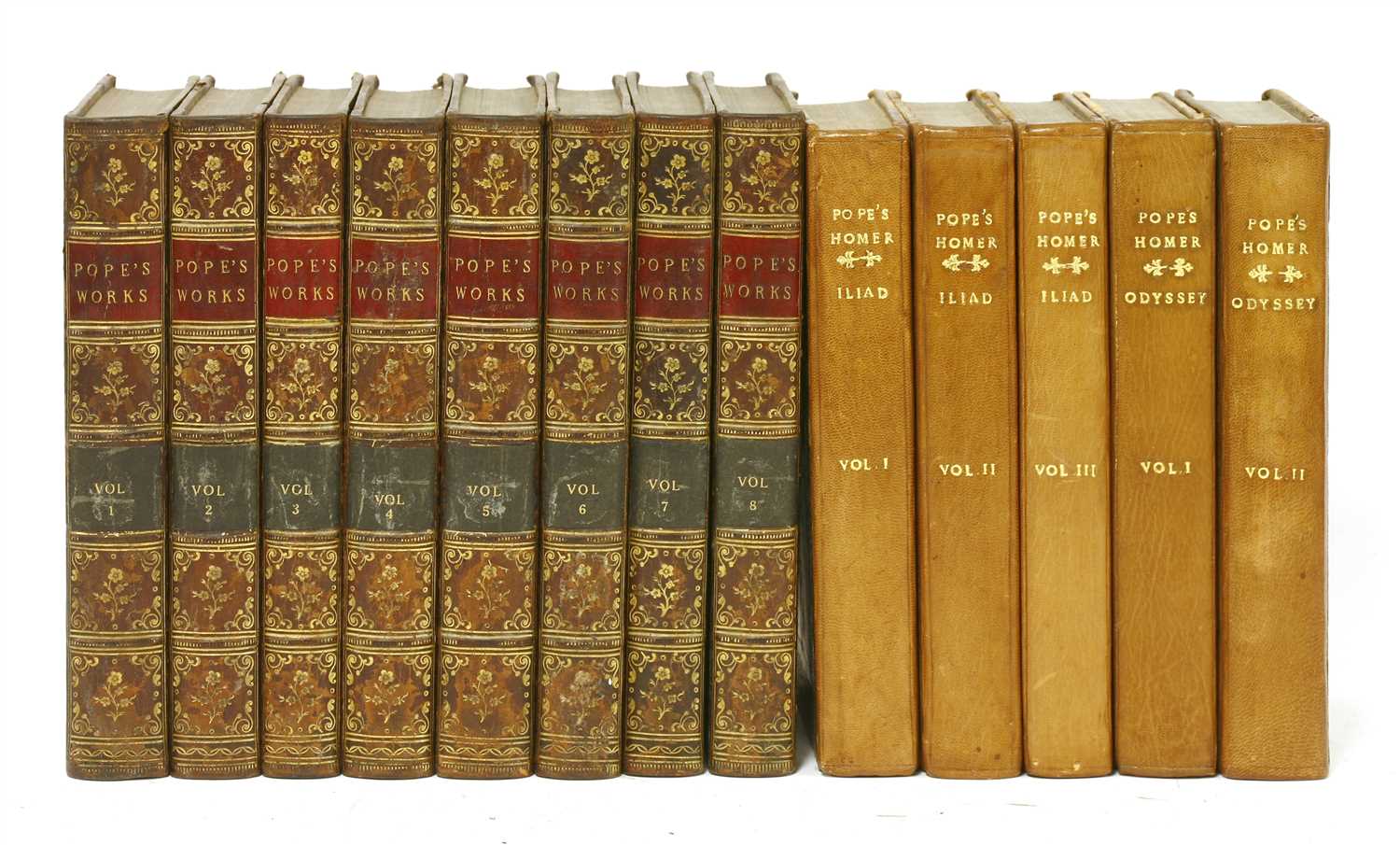 Lot 80 - Pope, Alexander: 1- The Iliad and The Odyssey of Homer