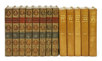 Lot 80 - Pope, Alexander: 1- The Iliad and The Odyssey of Homer
