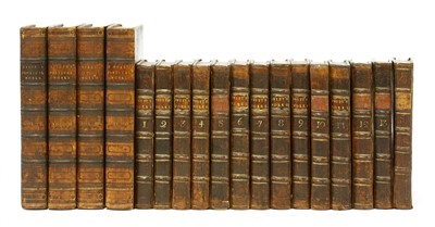 Lot 73 - 1- SWIFT: Works. 13 volumes, including Miscellanies