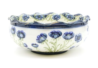 Lot 127 - A William Moorcroft for James Macintyre 'Poppy' pattern fruit bowl