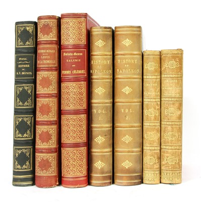 Lot 302 - BINDING: A large quantity of foreign language books