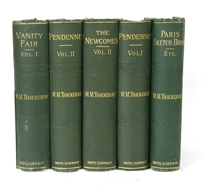 Lot 300 - 1- The Works of William Makepeace Thackeray