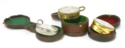 Lot 182 - Three pocket barometer/altimeters