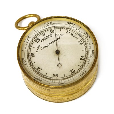 Lot 185 - A pocket barometer altimeter compendium