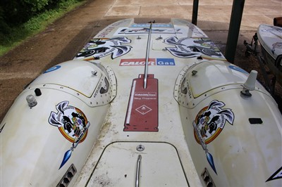 Lot 9 - A Skater 28ft ‘Cultured Vulture’ powerboat