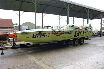 Lot 9 - A Skater 28ft ‘Cultured Vulture’ powerboat
