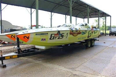 Lot 9 - A Skater 28ft ‘Cultured Vulture’ powerboat