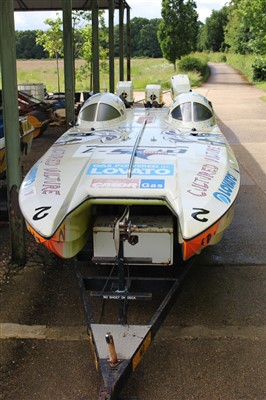 Lot 9 - A Skater 28ft ‘Cultured Vulture’ powerboat
