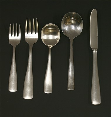 Lot 82 - A Bogelund-Jensen stainless steel flatware set
