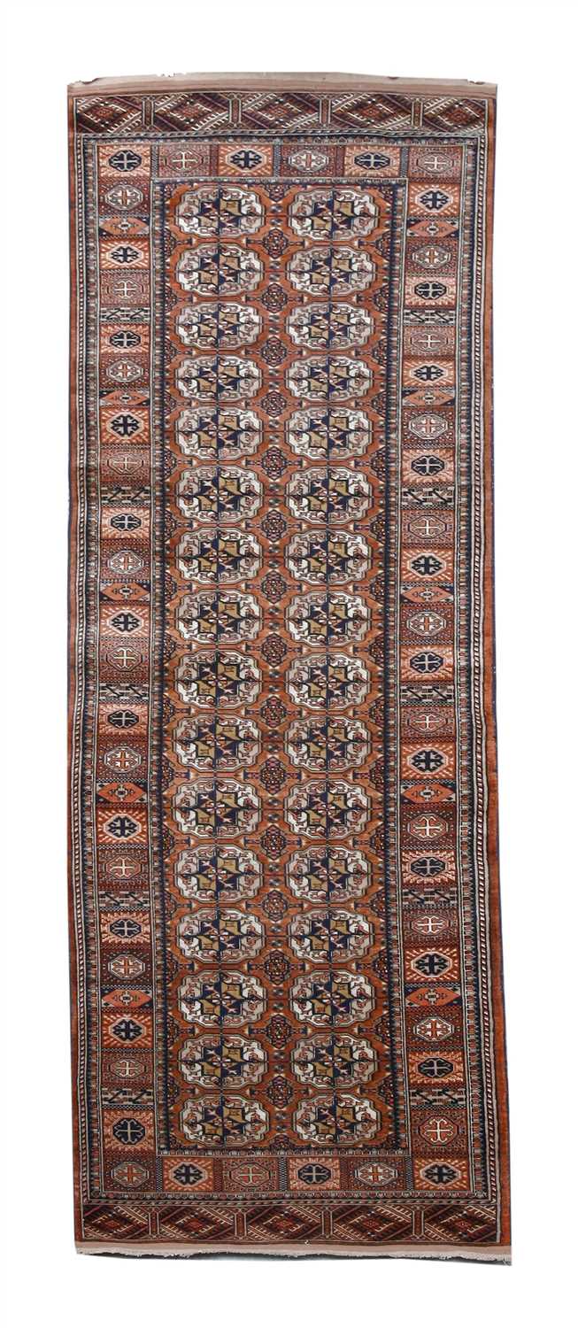 Lot 29 - A Tekke design Afghan runner