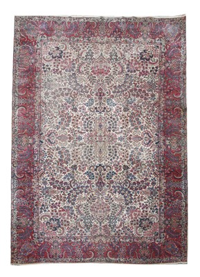 Lot 206 - A Kirman carpet