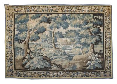 Lot 1 - A Flemish verdure tapestry