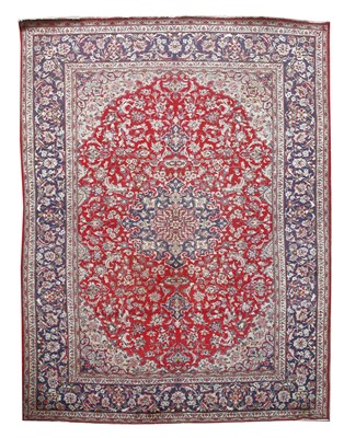 Lot 398 - A Tabriz carpet