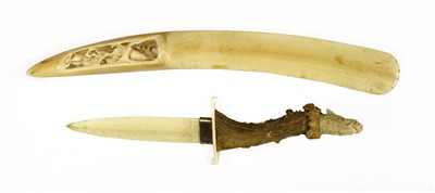 Lot 214A - An ivory page turner