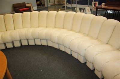 Lot 306 - A contemporary De Sede ‘Non-Stop’ sofa