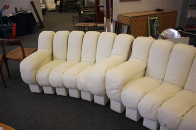 Lot 306 - A contemporary De Sede ‘Non-Stop’ sofa