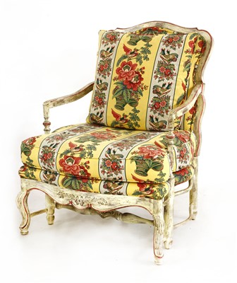 Lot 575 - An armchair