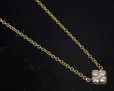 Lot 313 - An 18ct gold Cartier diamond set 'Inde Mystérieuse' pendant