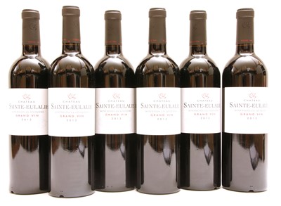 Lot 100 - Chateau Sainte-Eulalie, Minervois La Livinière, 2013, six bottles (boxed)