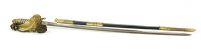 Lot 156 - A Royal Navy Flag Officer's dress sword and scabbard