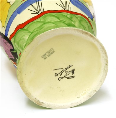 Lot 135 - A Clarice Cliff 'Japan' vase