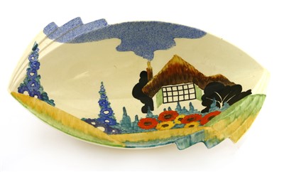 Lot 141 - A Clarice Cliff 'Tralee' daffodil bowl