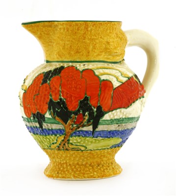 Lot 161 - A Clarice Cliff 'Orange Tree' George jug