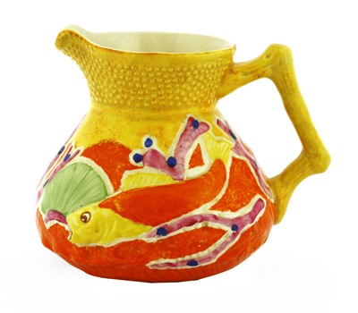 Lot 160 - A Clarice Cliff 'Oceanic' jug