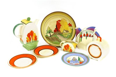 Lot 174 - A Clarice Cliff 'Brookfields' bowl
