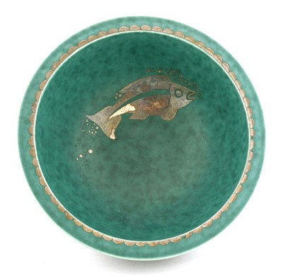 Lot 230 - A Gustavsberg Argenta bowl